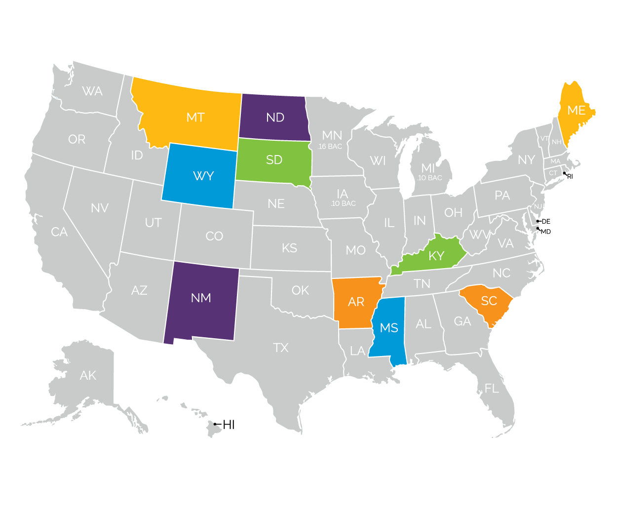 Top 10 States With The Most DUI Problems